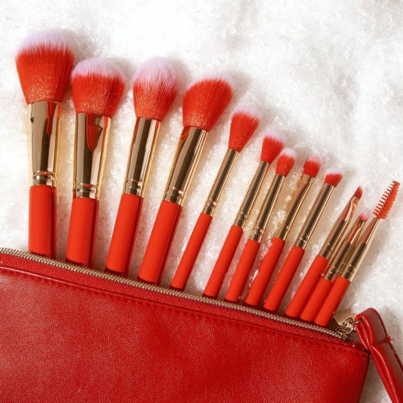  Bộ Cọ Trang Điểm 12 Cây BH COSMETICS Miss Claus BHBO49